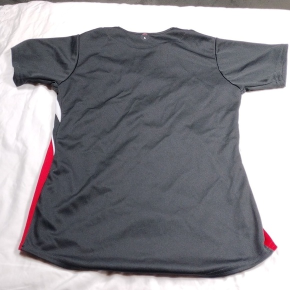 Teamwork athletic apparel mens short sleeved button down shirt size 34/36 - Picture 6 of 10